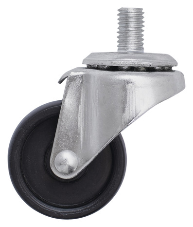 Roulette pivotante PP noir - Ø. 4 cm - 20 kg - Brico Dépôt