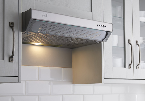 Hotte casquette inox - L. 60 cm - Cooke and Lewis - Brico Dépôt