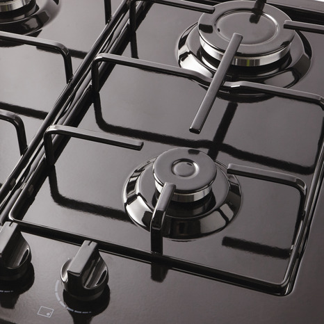 Plaque de cuisson gaz à 4 zones - L. 56 x P. 49 cm - Brico Dépôt