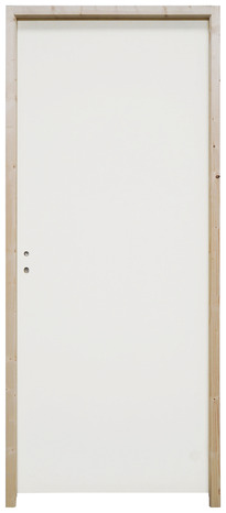 Bloc-porte prépeint huisserie pro - L. 73 cm - Brico Dépôt