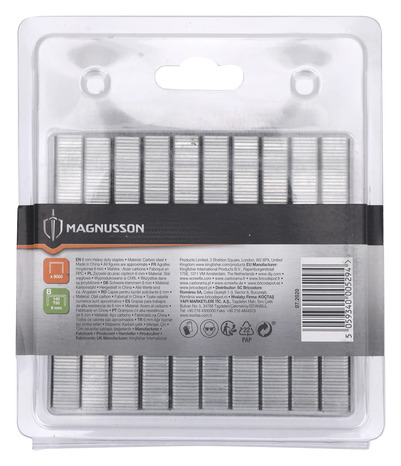 Boite de 5000 agrafes lourdes 6 mm - MAGNUSSON - Brico Dépôt