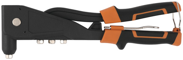 Pince à riveter compatible rivets diamètres 2,4 mm, 3,2 mm, 4 mm et 4,8 mm. - MAGNUSSON - Brico Dépôt