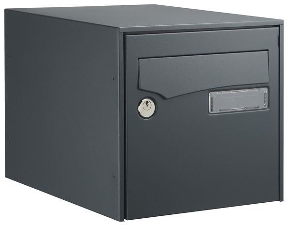 Boîte aux lettres "Salva" simple face - Gris - Decayeux - Brico Dépôt