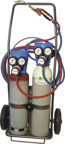 Chariot gaz oxygène acétylene - Castolin - Brico Dépôt