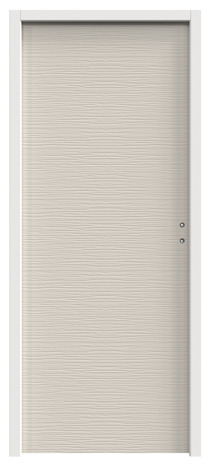 Bloc-porte prépeint "Wave" Haut. 204 cm x l. 73 cm - Brico Dépôt