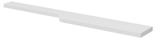 Étagère de salle de bains blanc Himalia - L.105 x P. 15 cm - GoodHome - Brico Dépôt