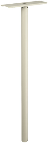 Piquet cylindrique beige pour boîte aux lettres - Decayeux - Brico Dépôt