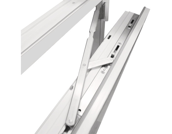 Fenêtre PVC blanc oscillo-battante 2 vantaux + volet roulant h.155 x l.100 cm - GoodHome - Brico Dépôt