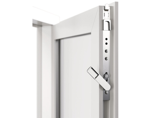 Fenêtre PVC blanc oscillo-battante 2 vantaux + volet roulant h.165 x l.90 cm - GoodHome - Brico Dépôt