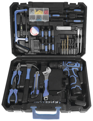 Perceuse visseuse 12V + Coffret 103 accessoires inclus - Brico Dépôt