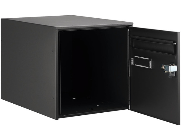 Boîte aux lettres "Salva" simple face - Noir - Decayeux - Brico Dépôt