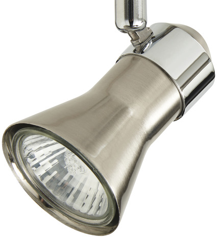 Plafonnier 2 spots gu10 métal chromé aphroditus - Colours - Brico Dépôt