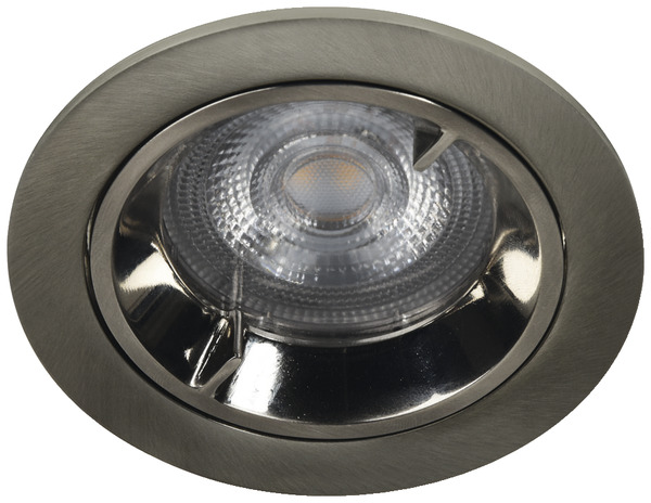 Lot de 3 spots orientables 3 spots chromés - GoodHome - Brico Dépôt