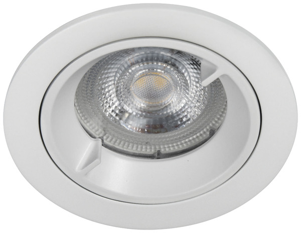 Spot à encastrer gu10 ip44 blanc caius - GoodHome - Brico Dépôt