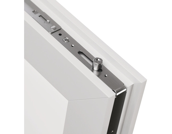 Fenêtre PVC blanc oscillo-battante 2 vantaux + volet roulant h.135 x l.100 cm - GoodHome - Brico Dépôt