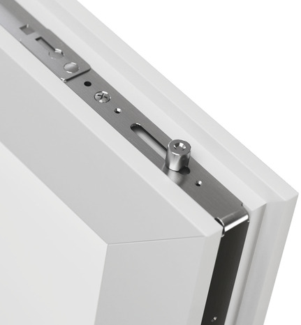 Fenêtre PVC blanc oscillo-battante 2 vantaux + volet roulant h.135 x l.140 cm - GoodHome - Brico Dépôt