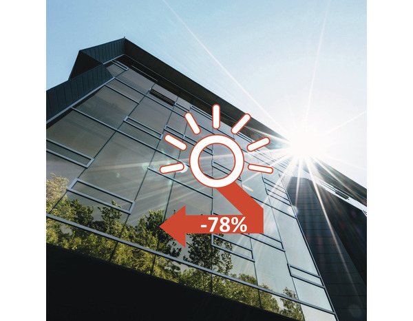 Film anti chaleur pour fenêtre H.100 x l.90 cm  - Brico Dépôt