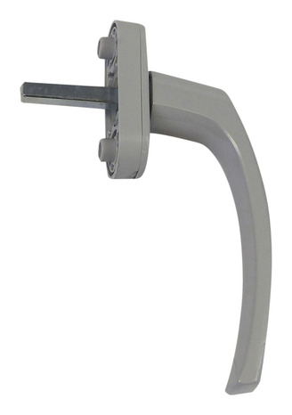 Poignée aluminium pour fenêtre bois - GoodHome - Brico Dépôt