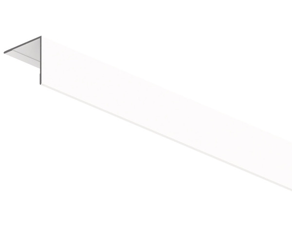 Habillage en L pour fenêtre alu - Blanc - 3,5 x 3,5 - GoodHome - Brico Dépôt