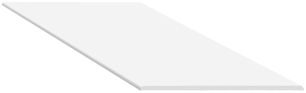 Habillage plat pour fenêtre et porte-fenêtre PVC blanc P.2,2 x l.8 cm - GoodHome - Brico Dépôt