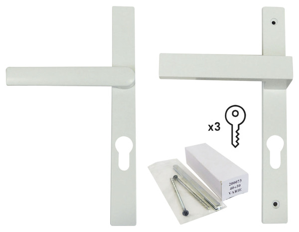 Poignée pour porte-fenêtre avec volet roulant avec clé et saillie réduite - GoodHome - Brico Dépôt