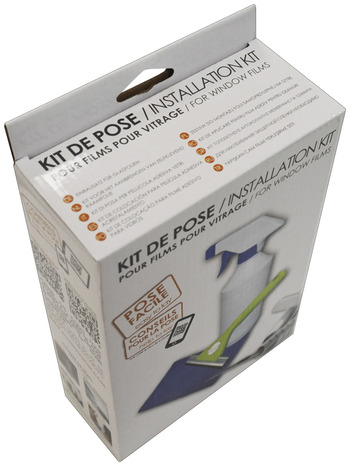Kit de pose pour films vitrage - 3 accessoires - Brico Dépôt