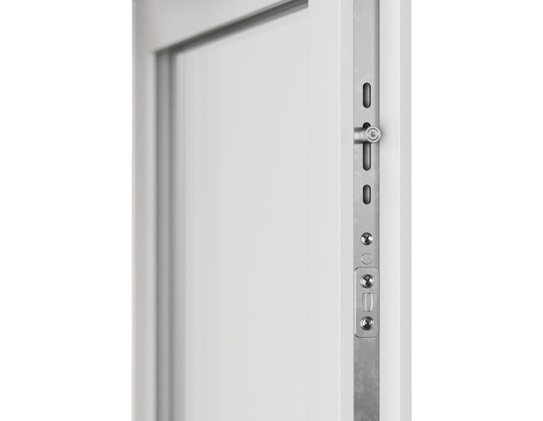 Porte-fenêtre PVC blanc 2 vantaux H.215 x l.120 cm - GoodHome - Brico Dépôt