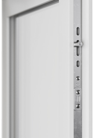 Porte-fenêtre PVC blanc 2 vantaux H.215 x l.140 cm - GoodHome - Brico Dépôt