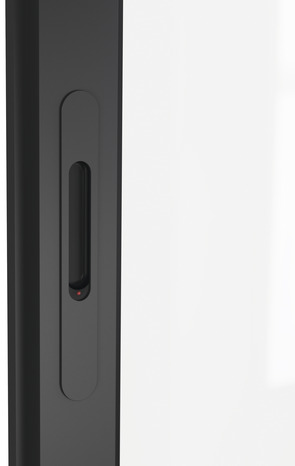 Fenêtre aluminium gris coulissante 2 vantaux h.120 x l.100 cm - GoodHome - Brico Dépôt