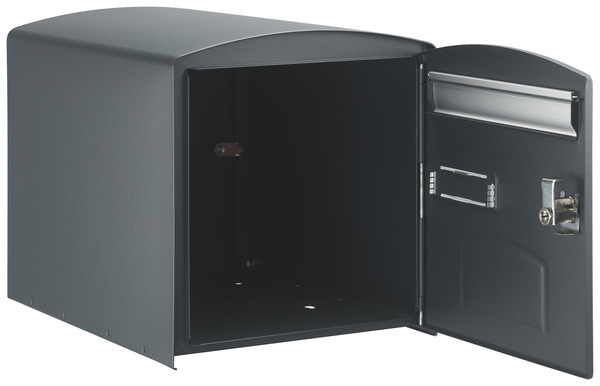 Boîte aux lettres "Dome" double face - Gris - Decayeux - Brico Dépôt