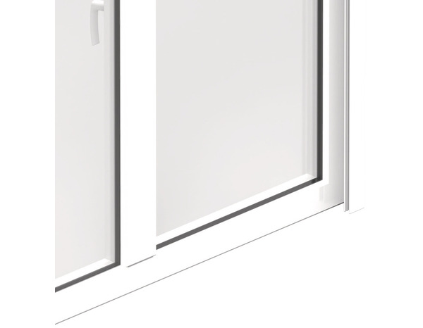 Fenêtre aluminium blanc oscillo-battante 2 vantaux + volet roulant h.75 x l.120 cm - GoodHome - Brico Dépôt