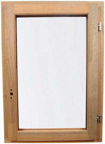 Fenêtre bois battante 1 vantail droit H.75 x l.60 cm - GoodHome - Brico Dépôt