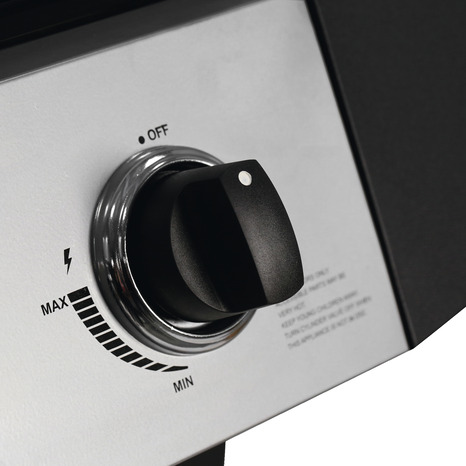 Barbecue à gaz "Albaron" avec plancha en acier - GoodHome - Brico Dépôt