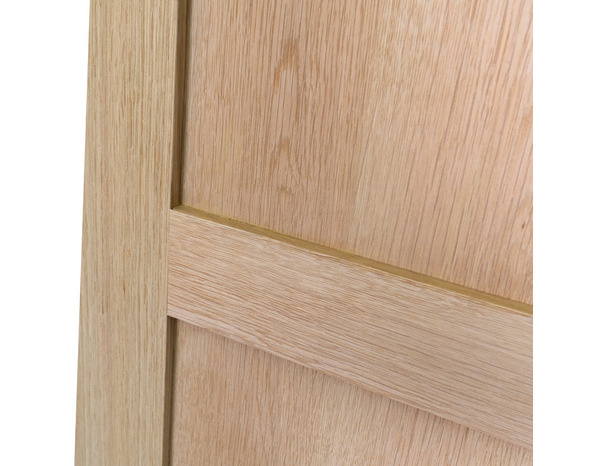 Bloc-porte "Connemara" chêne gauche - 83 cm - GoodHome - Brico Dépôt