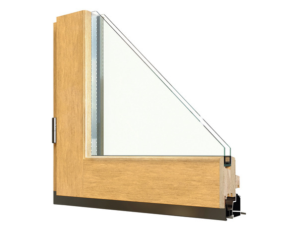 Porte-fenêtre bois 1 vantail gauche H.215 x l.80 cm - GoodHome - Brico Dépôt