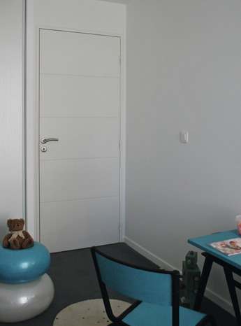 Porte coulissante slot prépeint H. 204 x l. 93 cm - Brico Dépôt