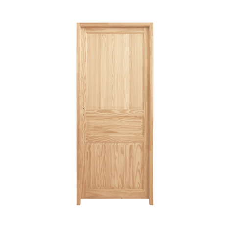 Bloc-porte 3 panneaux prépeint "Ordesa" - l. 83 cm - Brico Dépôt