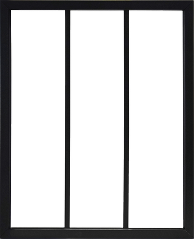 Verrière industrielle 3 panneaux H.105 cm x L.83 cm x Epaisseur 40 mm - Brico Dépôt