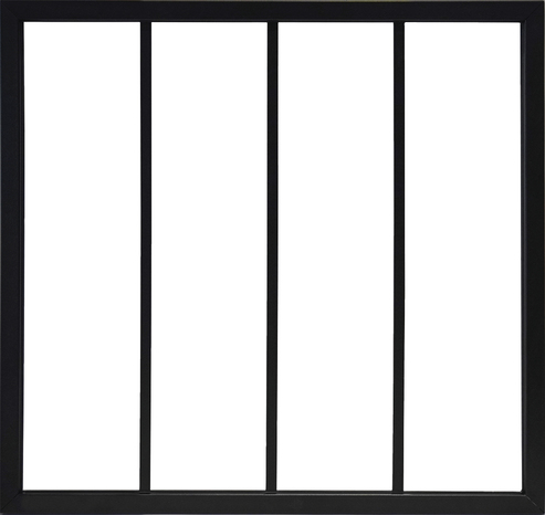 Verrière industrielle 4 panneaux H.105 cm x L.109 cm x Epaisseur : 40 mm - Brico Dépôt