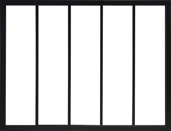 Verrière industrielle 5 panneaux H.105 cm x L. 135 cm x Epaisseur : 40 mm - Brico Dépôt