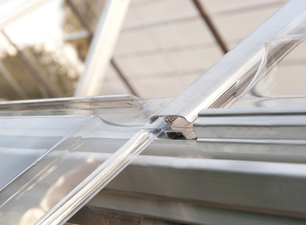 Serre "Harmony" 6 x 4 - Argent Base en acier galvanisé - Brico Dépôt