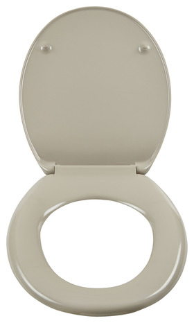 Abattant Soft Close "Genoa" - Taupe - GoodHome - Brico Dépôt