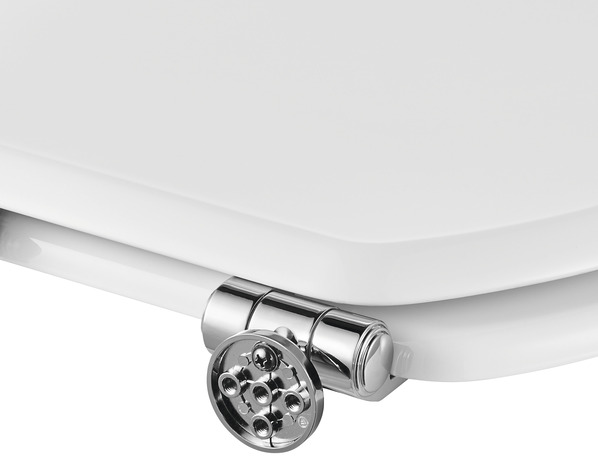 Abattant Soft Close bois "Pilica" - Blanc - GoodHome - Brico Dépôt