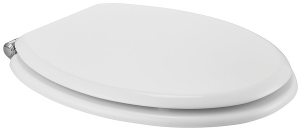 Abattant Soft Close bois "Pilica" - Blanc - GoodHome - Brico Dépôt