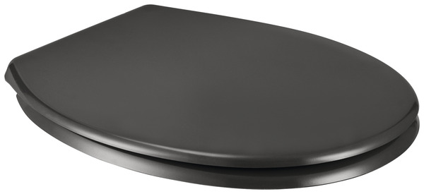 Abattant Soft Close "Genoa" - Gris - GoodHome - Brico Dépôt