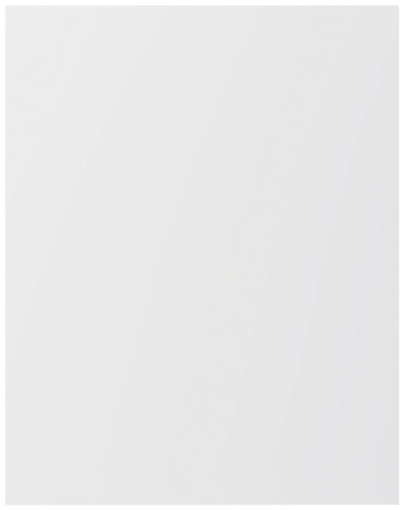 Côté de remplacement bas gauche "Artemisia" blanc moulure l.57 x h.72 cm - GoodHome - Brico Dépôt