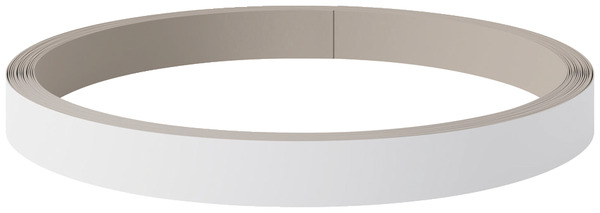 Bande de chant "Alpinia" blanc l.100 x h.1,9 cm x ép.0,53 mm - GoodHome - Brico Dépôt