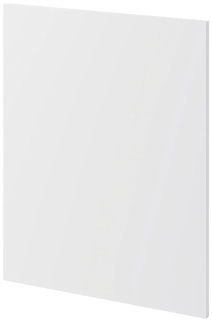 Côté de remplacement bas gauche "Artemisia" blanc moulure l.57 x h.72 cm - GoodHome - Brico Dépôt