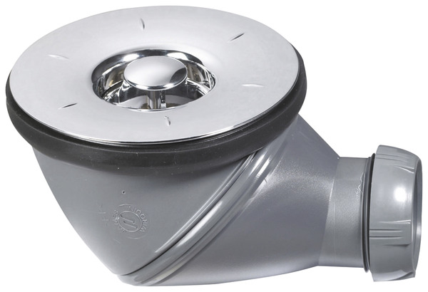 Bonde de douche ouverte "Wirquin" - 90 mm  - Wirquin - Brico Dépôt