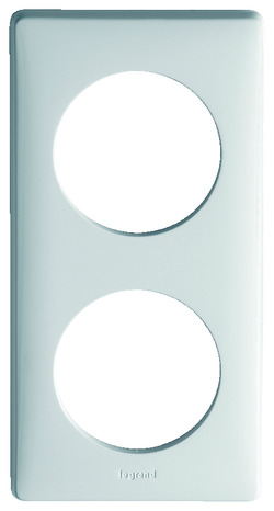 Plaque double - Legrand - Brico Dépôt